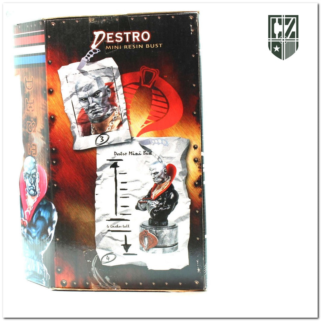 GI JOE 2003 Destro Mini Bust Palisades