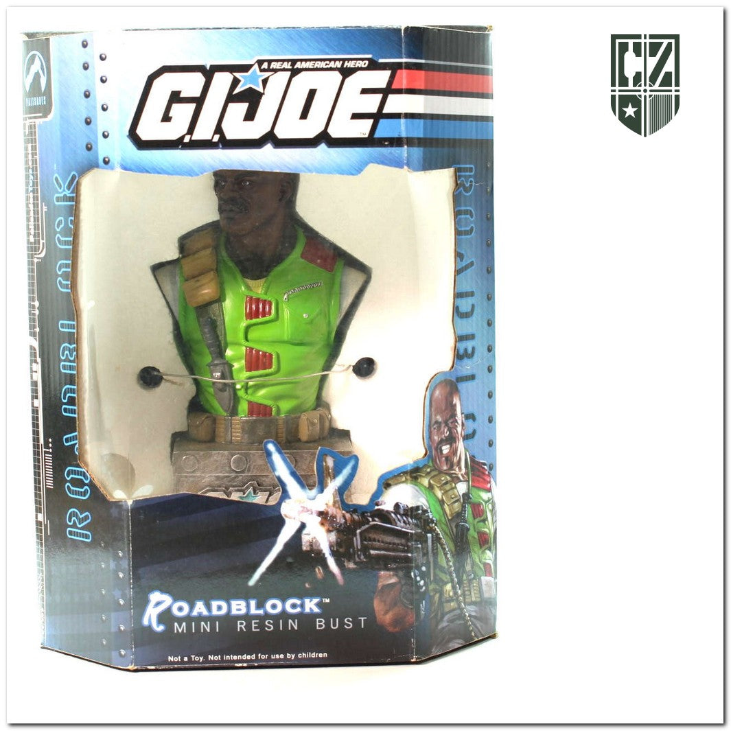 GI JOE Roadblock Mini Bust Palisades