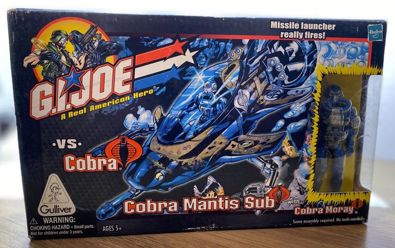 GI JOE vs Cobra - Cobra Mantis Sub with Cobra Moray - Lacrado