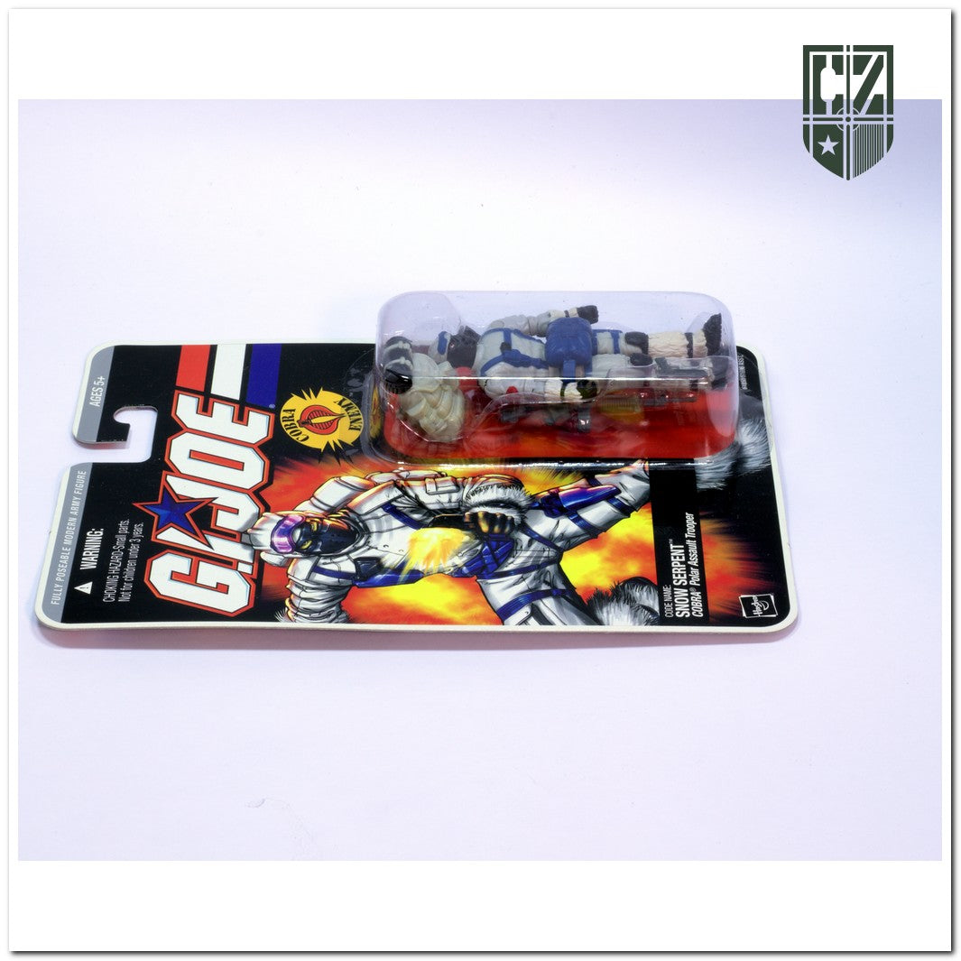 GI JOE Snow Serpent V7 2005 Comandos Em Ação Cobra