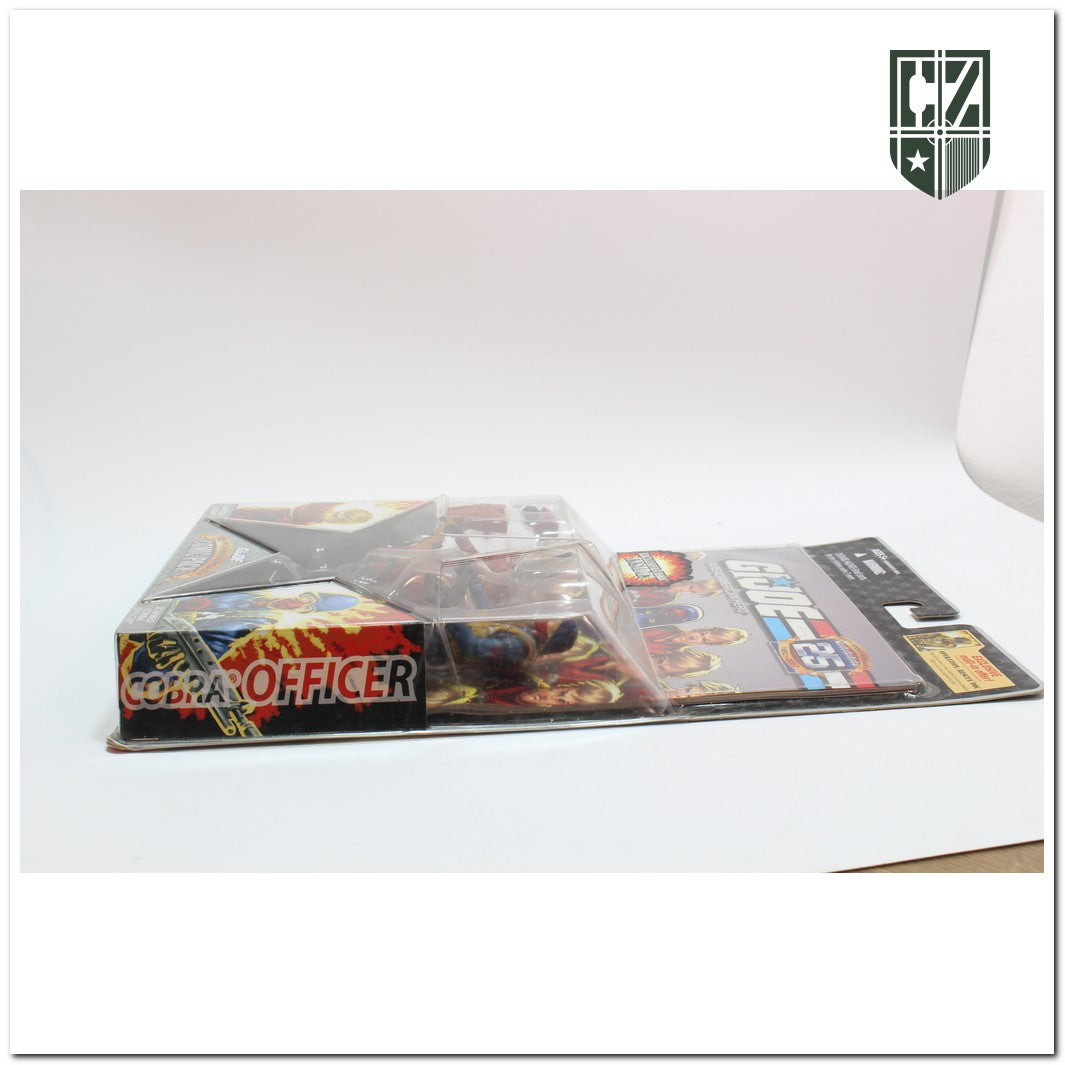 GI JOE 2008 Comic Two Pack Crimson Guard e Cobra Officer Comandos Em Ação Cobra