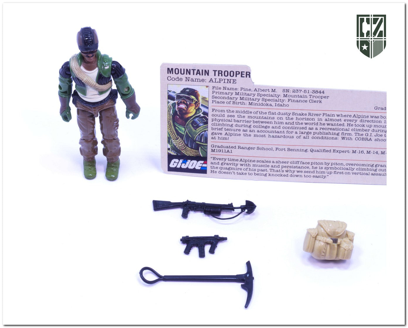 GI JOE Alpine V1 1985 Comandos Em Ação Cobra