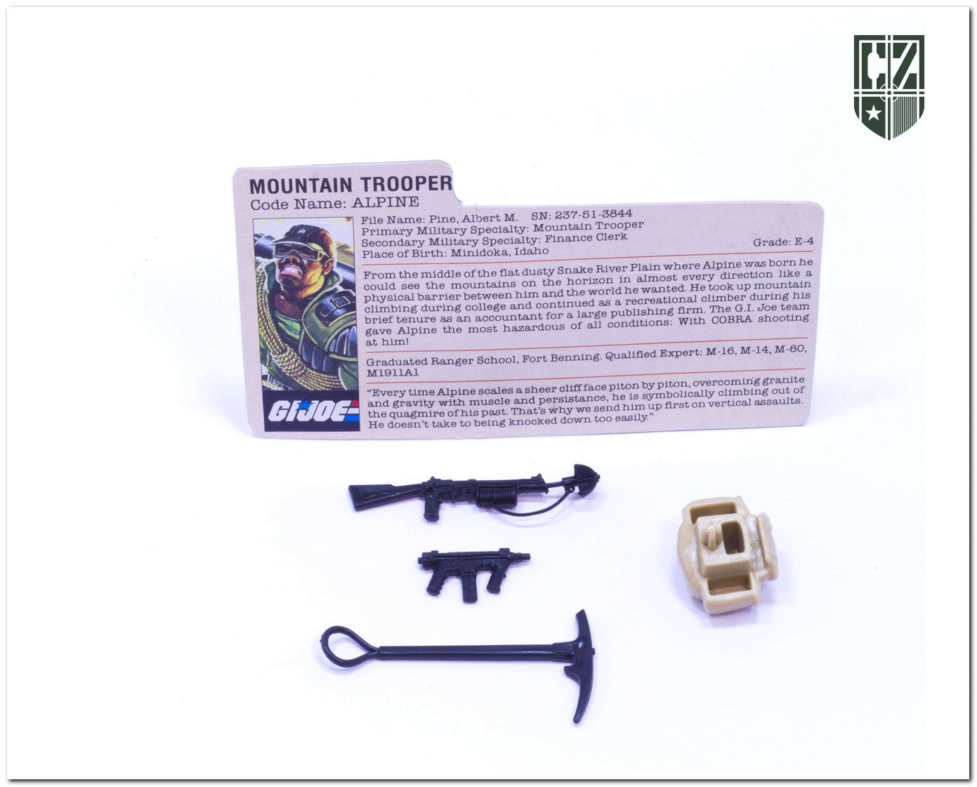 GI JOE Alpine V1 1985 Comandos Em Ação Cobra