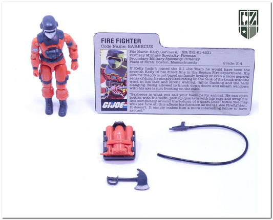 GI JOE Barbecue V1 1985 Comandos Em Ação Cobra