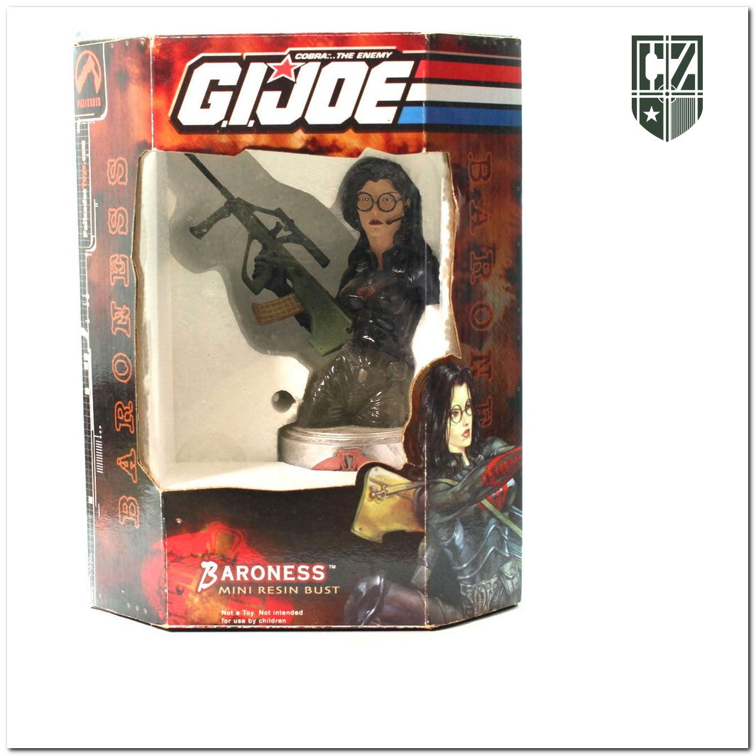 GI JOE 2003 Baronesa Mini Bust Palisades
