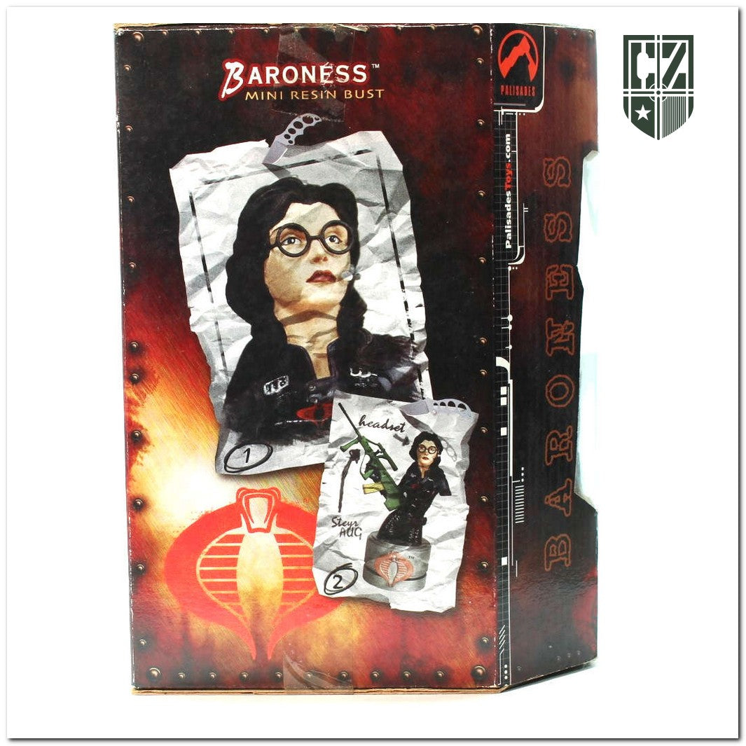 GI JOE 2003 Baronesa Mini Bust Palisades
