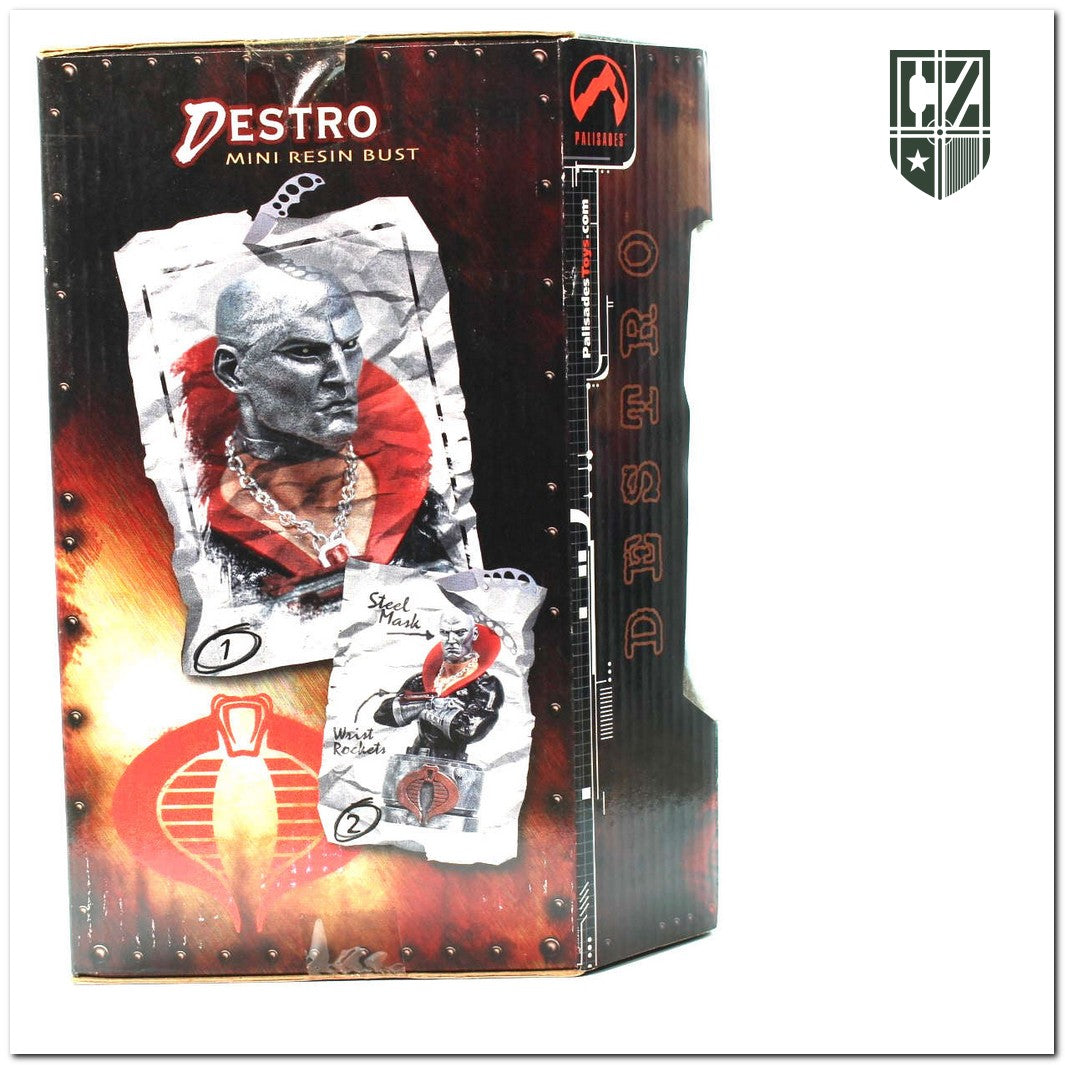 GI JOE 2003 Destro Mini Bust Palisades