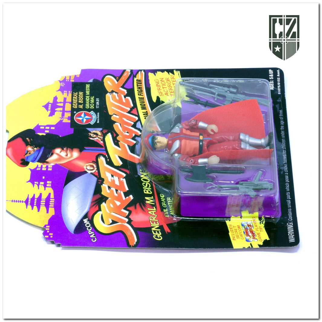 GI JOE Street Fighter 1995 General M. Bison Comandos Em Ação Cobra