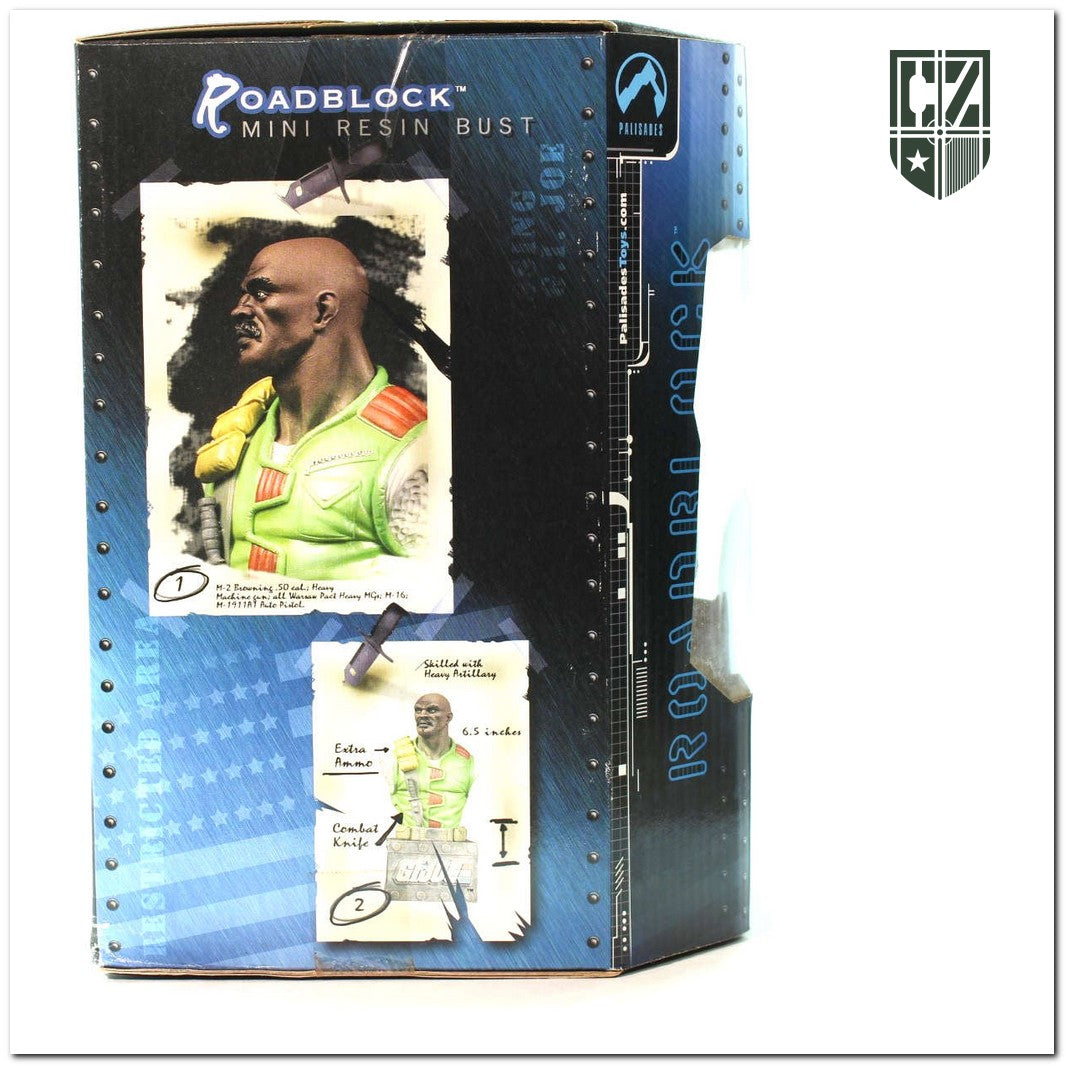 GI JOE Roadblock Mini Bust Palisades