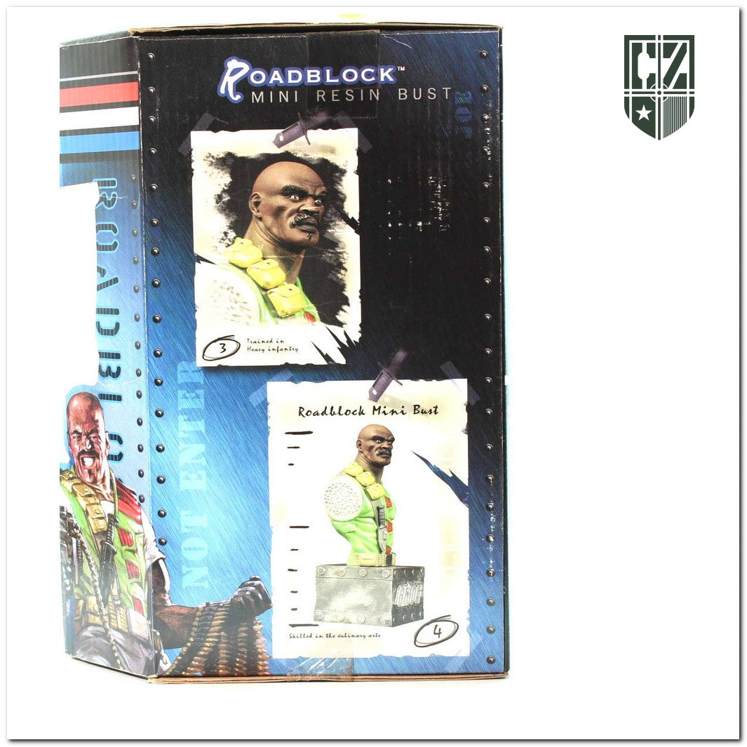 GI JOE Roadblock Mini Bust Palisades