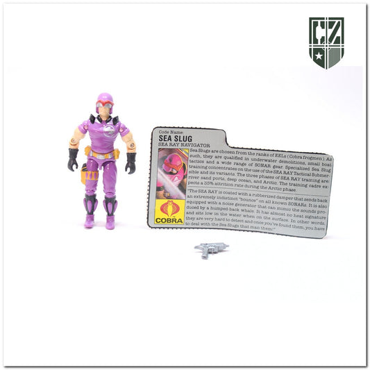 GI JOE Sea Slug V1 1987 Comandos Em Ação Cobra