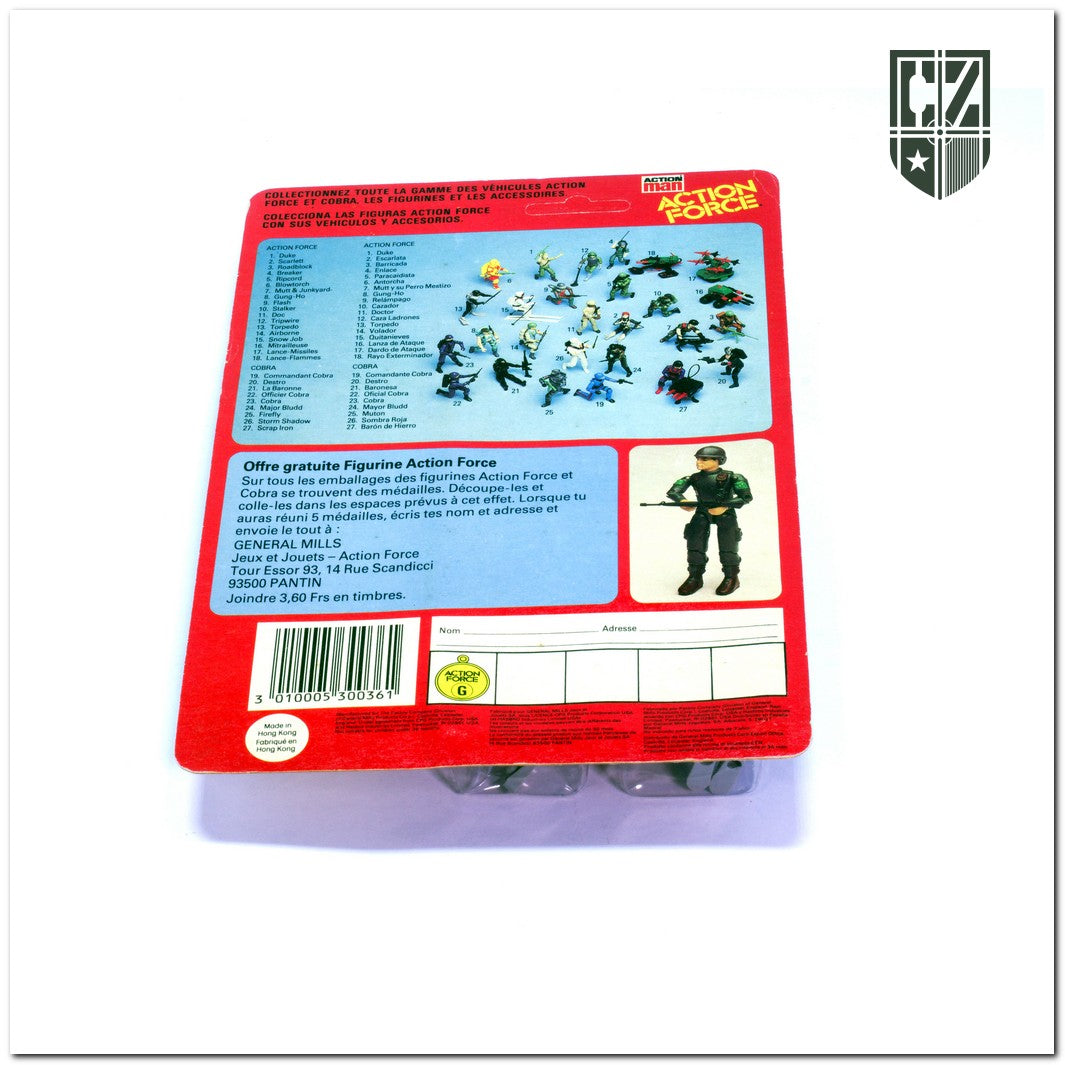 GI JOE 1983 Torpedo Comandos Em Ação Cobra