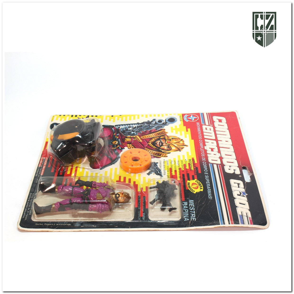 GI JOE 1993 Mestre Rapina - Estrela Comandos Em Ação Cobra