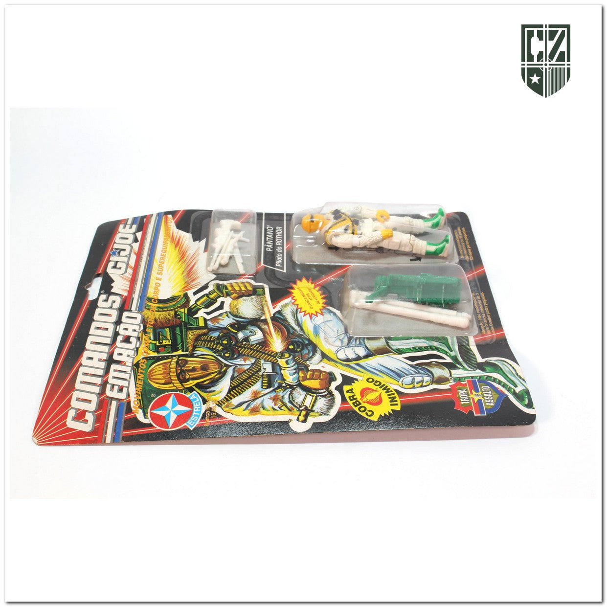 GI JOE 1995 Pântano Estrela Comandos Em Ação Cobra