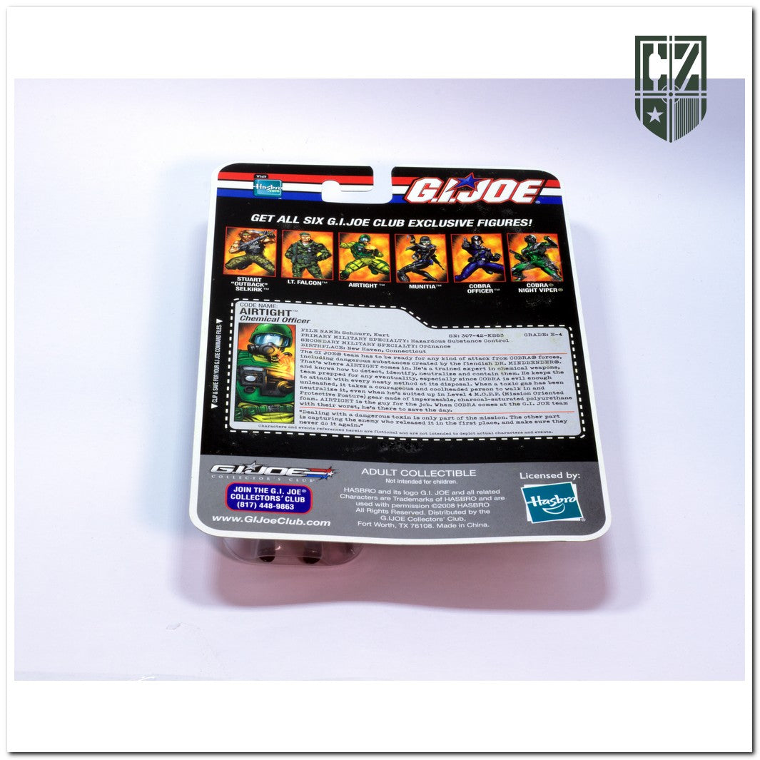 GI JOE Airtight V2 2008 Comandos em Ação Cobra