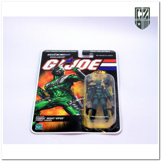 GI JOE Cobra Night Viper V3 2008 Comandos Em Ação Cobra