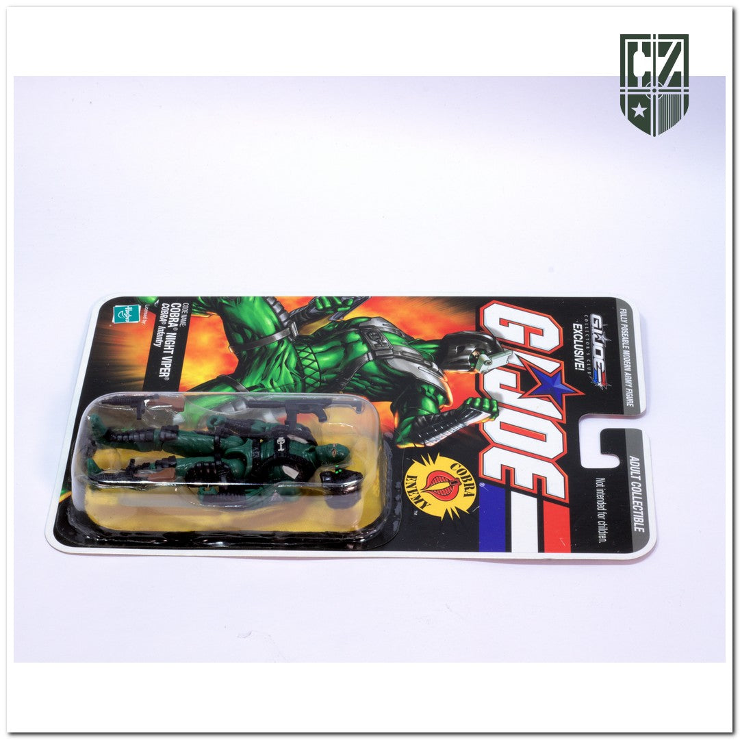 GI JOE Cobra Night Viper V3 2008 Comandos Em Ação Cobra