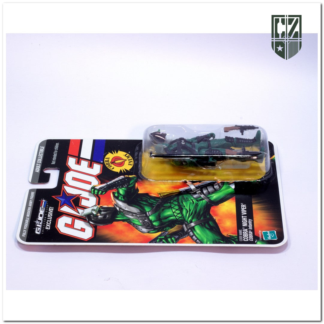 GI JOE Cobra Night Viper V3 2008 Comandos Em Ação Cobra