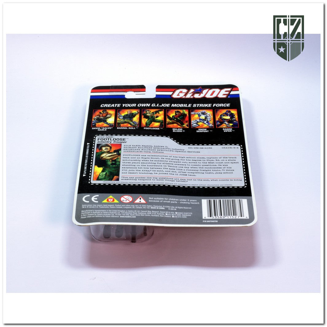 GI JOE Footloose V3 2005 Comandos em Ação Cobra