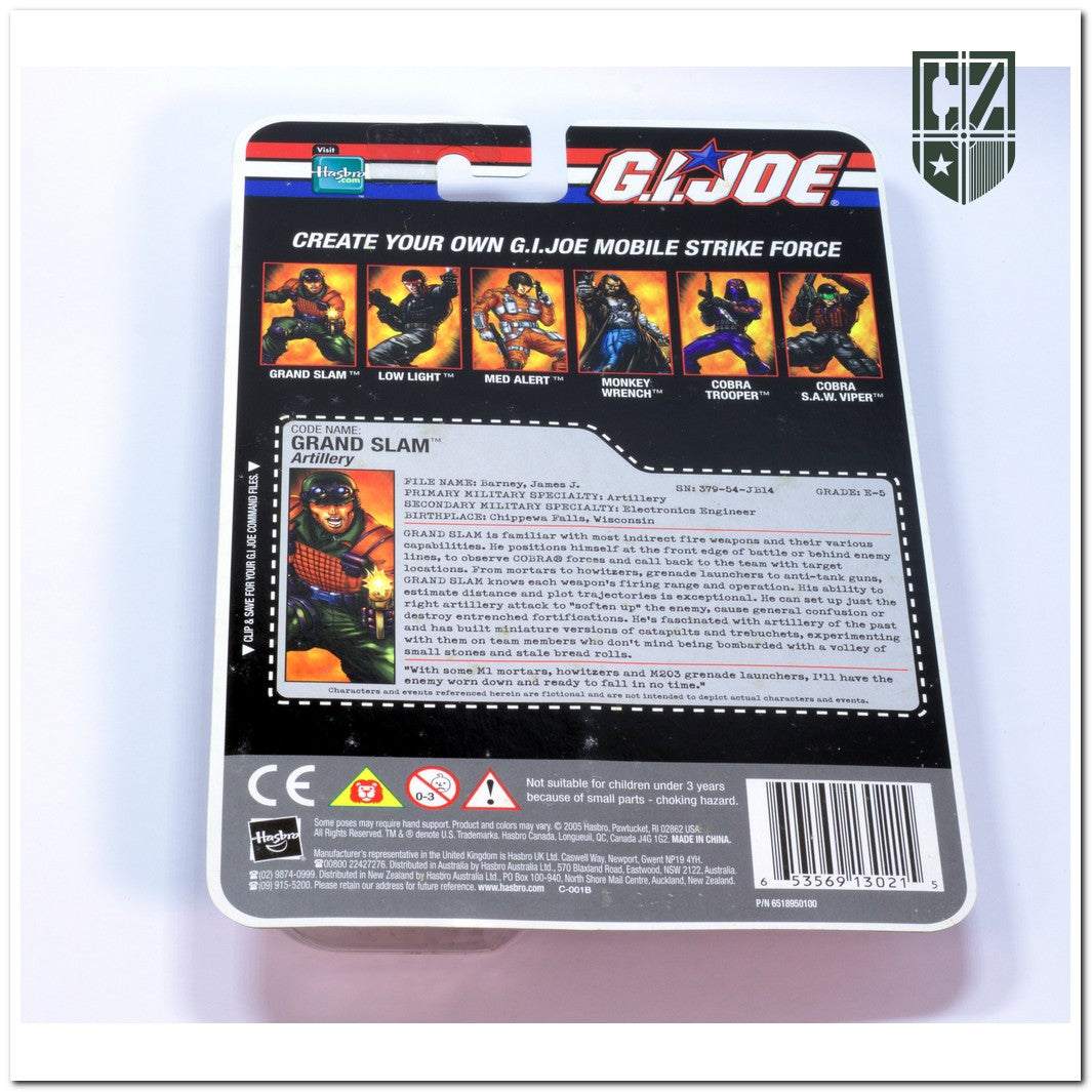 GI JOE Grand Slam V3 2006 Comandos Em Ação Cobra
