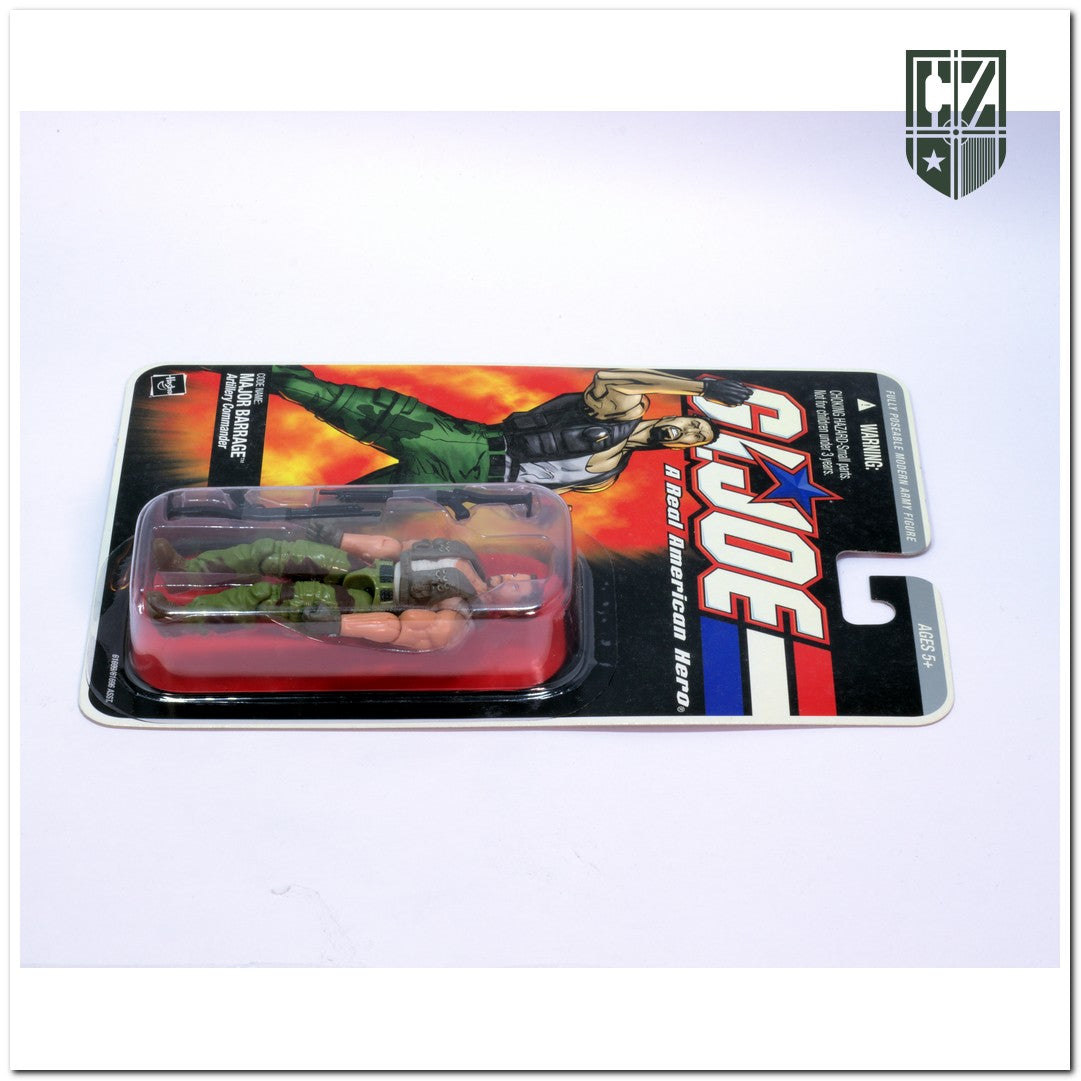 GI JOE Major Barrage V1 2005 Comandos Em Ação Cobra