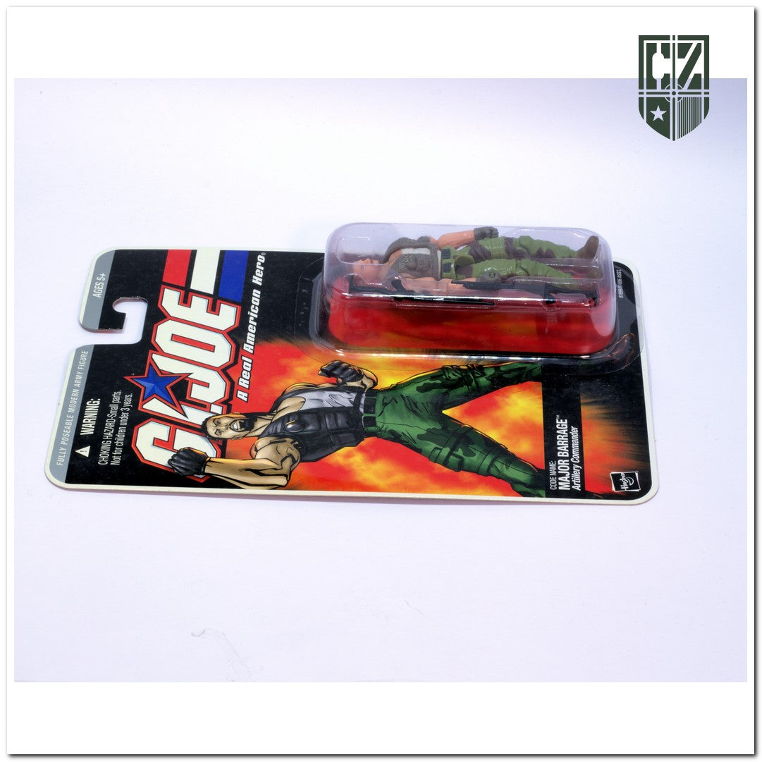 GI JOE Major Barrage V1 2005 Comandos Em Ação Cobra