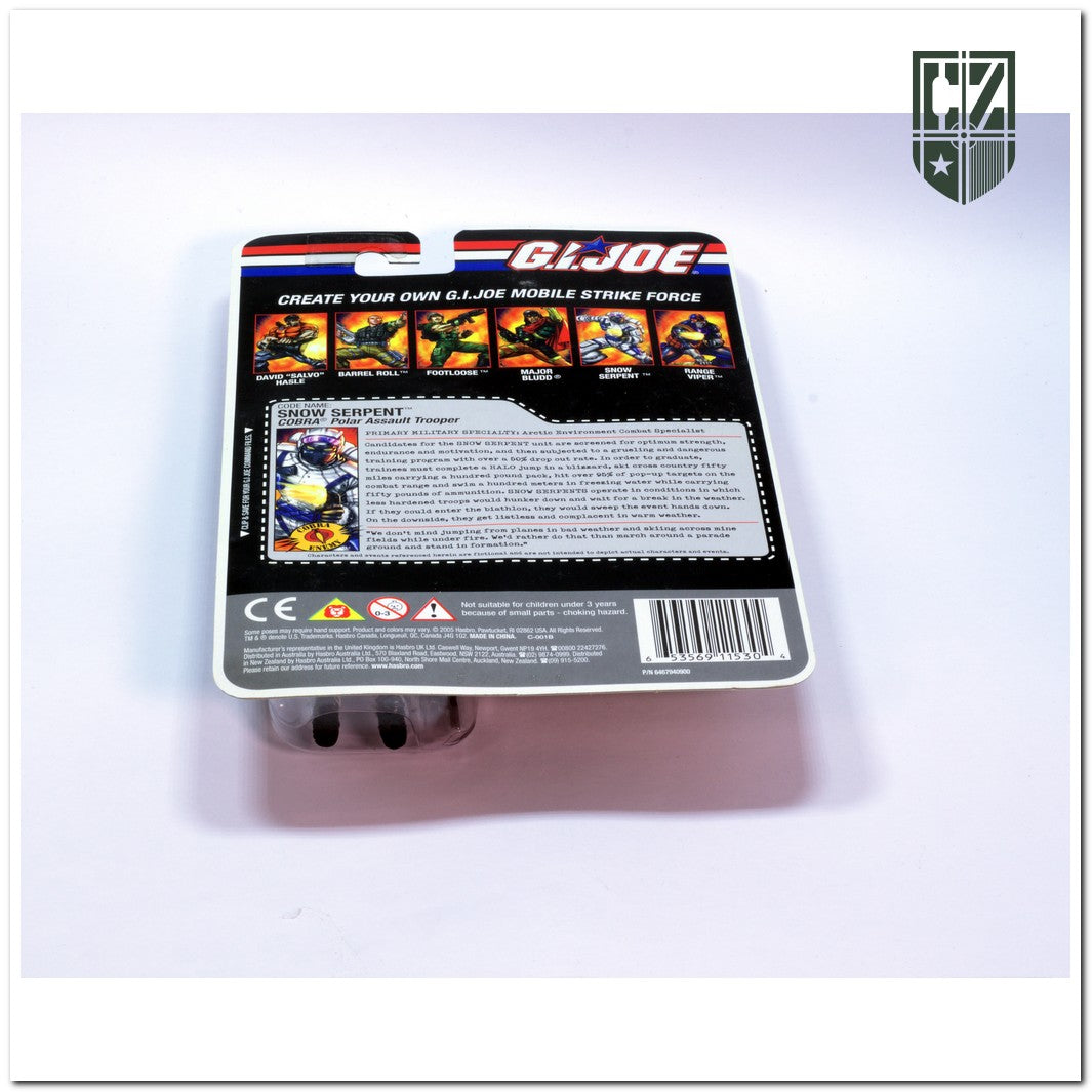 GI JOE Snow Serpent V7 2005 Comandos Em Ação Cobra